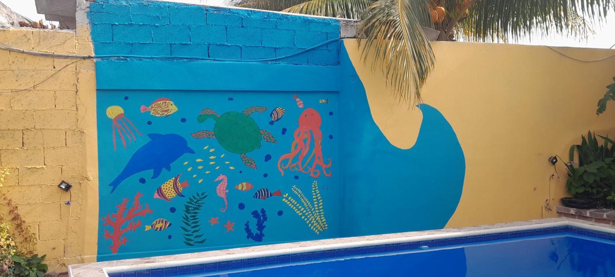 Malecon Beach House In Progreso 1 Block From Beach מראה חיצוני תמונה